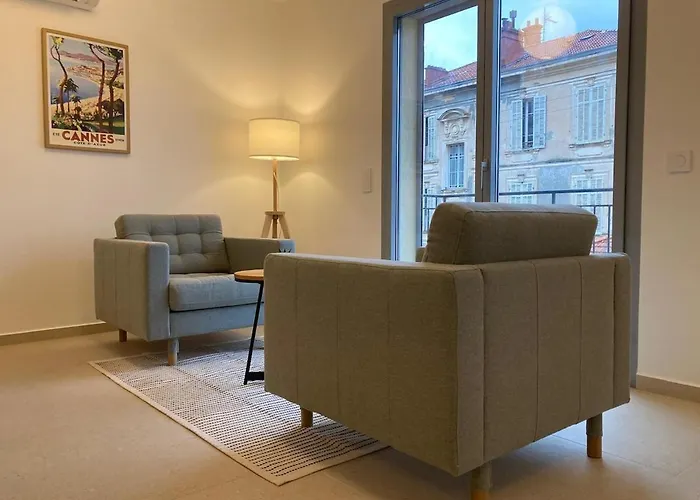 빌라 Townhouse Bellevue In 칸느