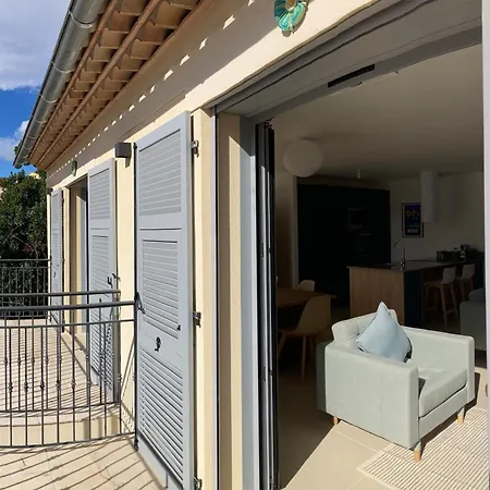 In 4br 8p Ac Free Parking 2 Mns Walk To Palais Villa Cannes